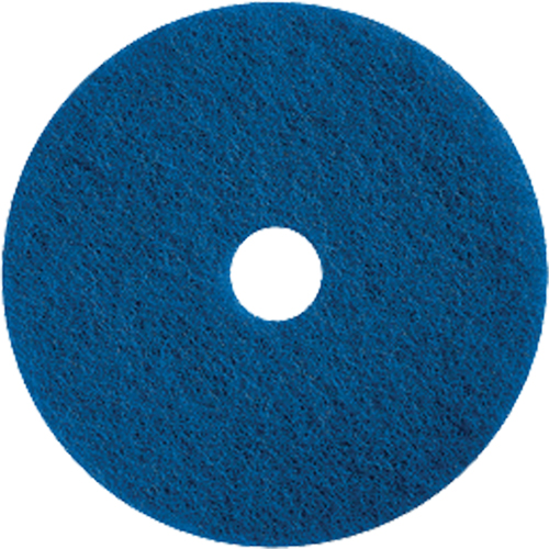 Floor Maintenance Pads, 15", Cleaning/Scrubbing, Blue D. Morneault & Fils