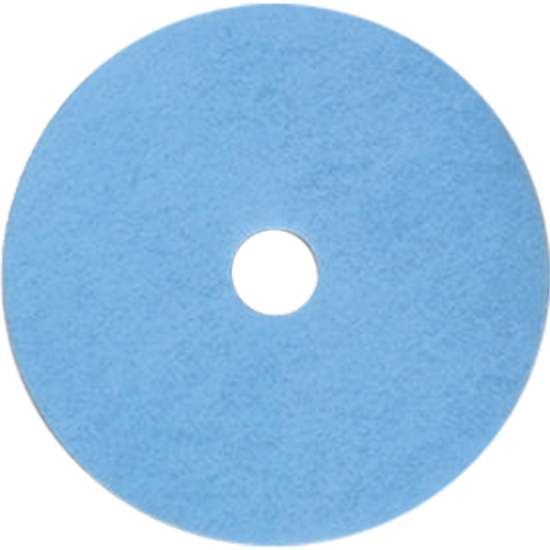 Floor Maintenance Pads, 19", Burnishing, Blue D. Morneault & Fils