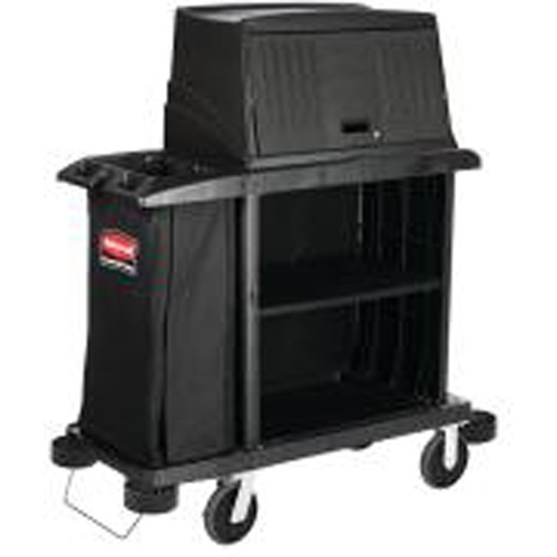 Chariot d'entretien m&eacute;nager compact sup&eacute;rieur D. Morneault & Fils
