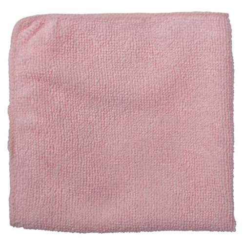 Light-Duty Cleaning Cloth, Microfibre, Red D. Morneault & Fils