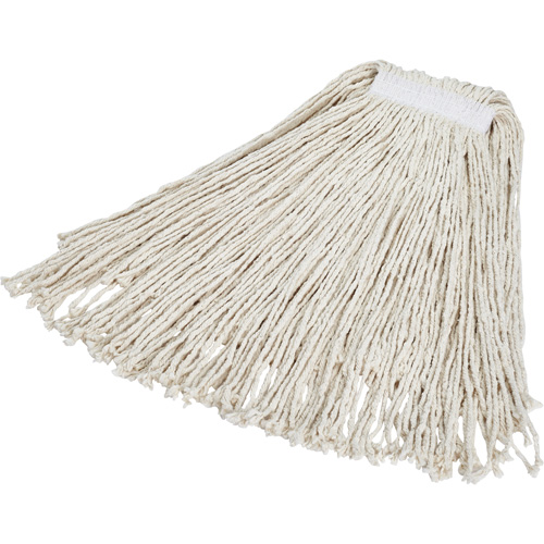 Economy Wet Mop, Cotton, 24 oz., Cut Style D. Morneault & Fils