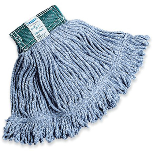 Super Stitch Wet Mop, Floor Finishing, Cotton/Yarn, 15.7 oz., Loop Style D. Morneault & Fils