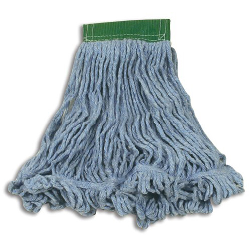 Super Stitch Wet Mop, Floor Finishing, Cotton/Yarn, 15.7 oz., Loop Style D. Morneault & Fils