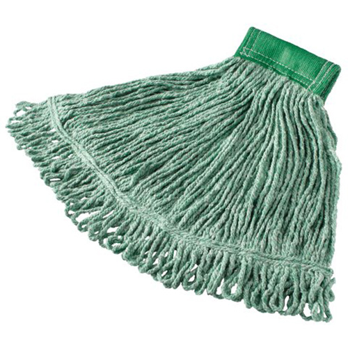 Super Stitch Wet Mop, Floor Finishing, Cotton/Yarn, 15.7 oz., Loop Style D. Morneault & Fils