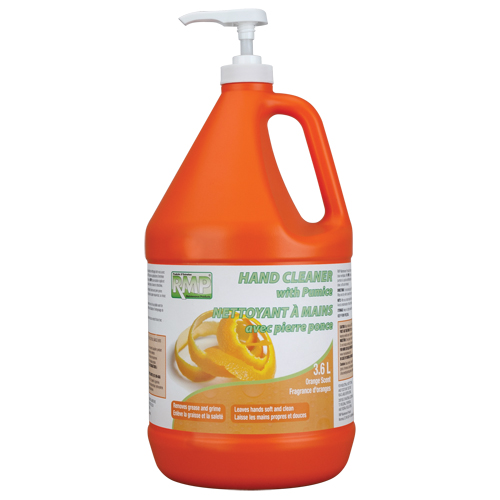 Nettoyant pour les mains &agrave; l'orange, Pierre ponce, 3,6 L, Cruche, Orange D. Morneault & Fils