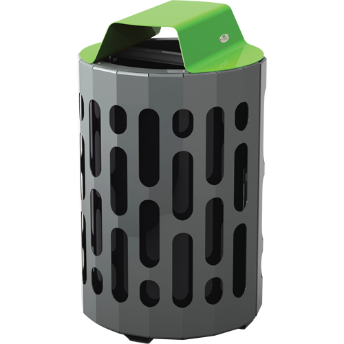 R&eacute;cipients &agrave; d&eacute;chets 2020 Stingray, M&eacute;tal, 42 gal. US D. Morneault & Fils