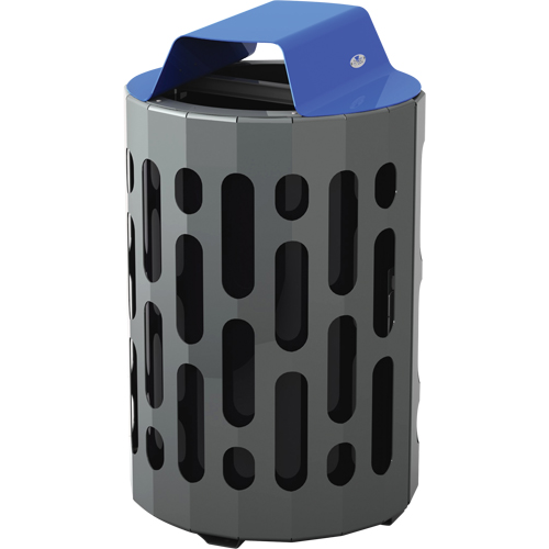 R&eacute;cipients &agrave; d&eacute;chets 2020 Stingray, M&eacute;tal, 42 gal. US D. Morneault & Fils
