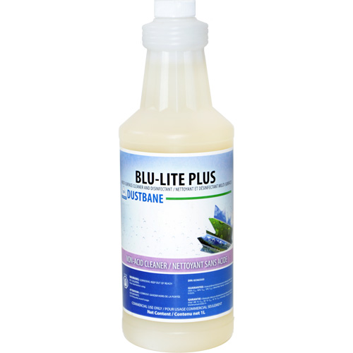 Nettoyant et d&eacute;sinfectant pour surfaces multiples Blu-Lite Plus, 1 L, Bouteille D. Morneault & Fils