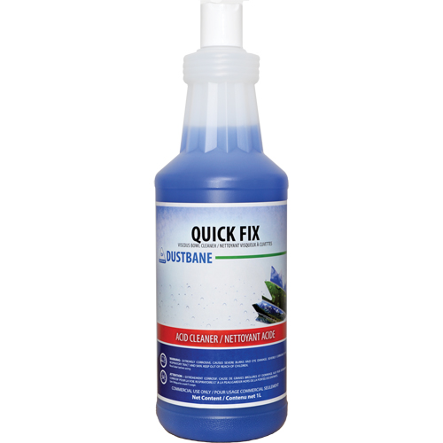 Nettoyant pour bol acide Quick Fix, 1 L, Bouteille D. Morneault & Fils