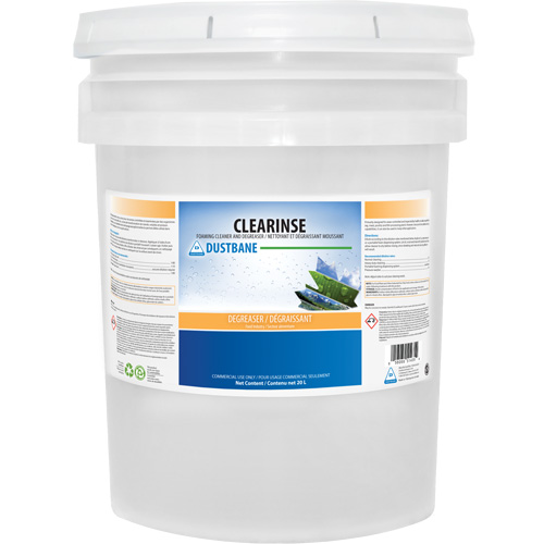 Nettoyant et d&eacute;graissant mousseux Clearinse, 20 L, Seau D. Morneault & Fils