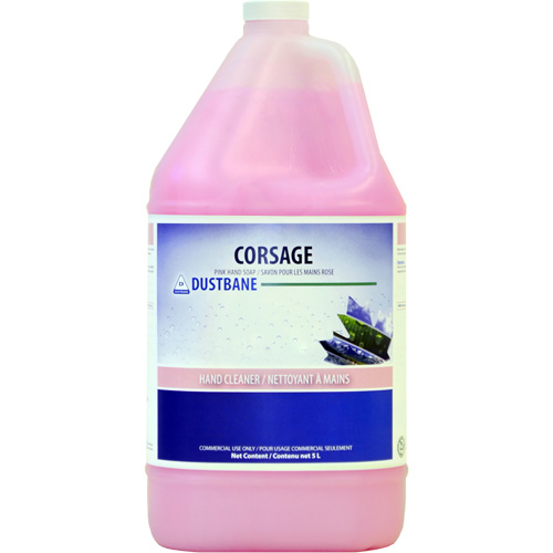 Corsage Pink Hand Soap, Liquid, 5 L, Scented D. Morneault & Fils