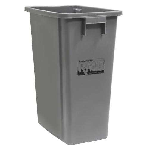 Bac &agrave; d&eacute;chets et de recyclage, Plastique, 16 gal. US D. Morneault & Fils