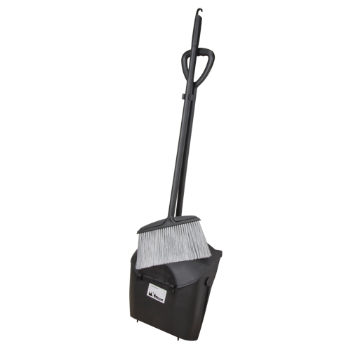Lobby Dust Pan & Broom, Plastic D. Morneault & Fils