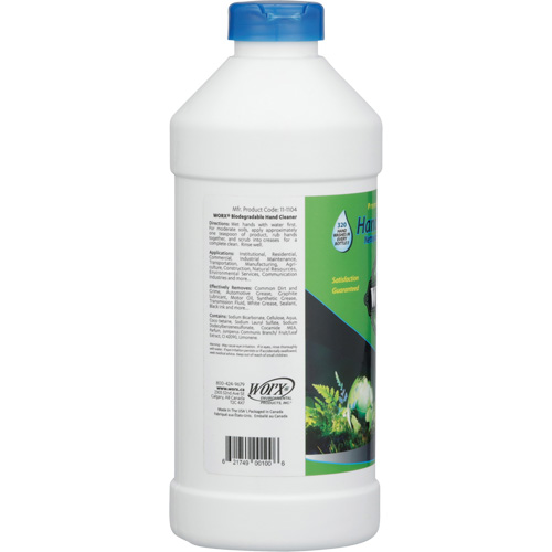 Biodegradable Hand Cleaner, Powder, 1 lbs., Bottle, Scented D. Morneault & Fils