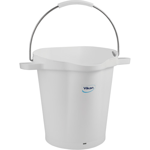 5692 Series Bucket, White, 5 US gal. D. Morneault & Fils