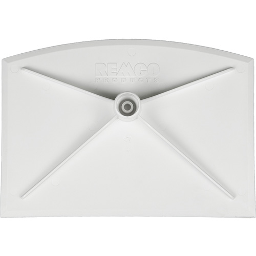 Grattoir hygi&eacute;nique de qualit&eacute; alimentaire, Blanc, 8" la x 11-1/4" lo D. Morneault & Fils