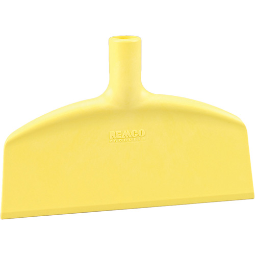 Nylon Floor Scraper, Yellow, 10.25" W x 7" L D. Morneault & Fils