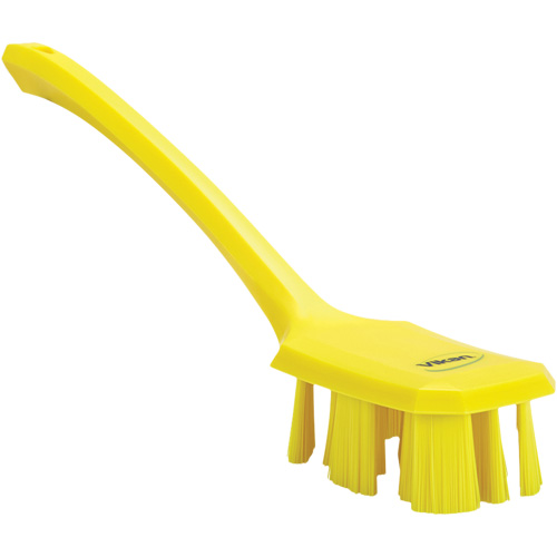 Long Handle UST Brush, Stiff Bristles, 15-1/2" Long, Yellow D. Morneault & Fils