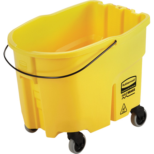 Seau pour vadrouille Wavebrake, Capacit&eacute; de 8.75 gal. US (35 pintes), Jaune D. Morneault & Fils