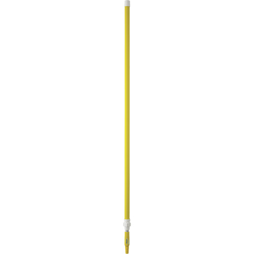 Deck Scrub Handle, Brush/Pad Holder, Yellow, Telescopic, 62"-113" L D. Morneault & Fils