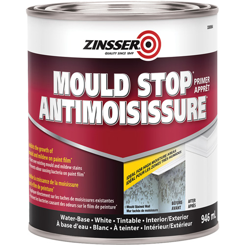 Mold Stop Primer, 946 ml, Can, White D. Morneault & Fils
