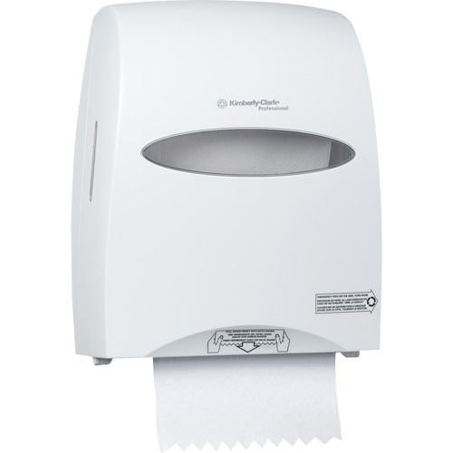 Sanitouch Hard Roll Towel Dispenser, Manual/No-Touch, 12.63" W x 10.2" D x 16.13" H D. Morneault & Fils