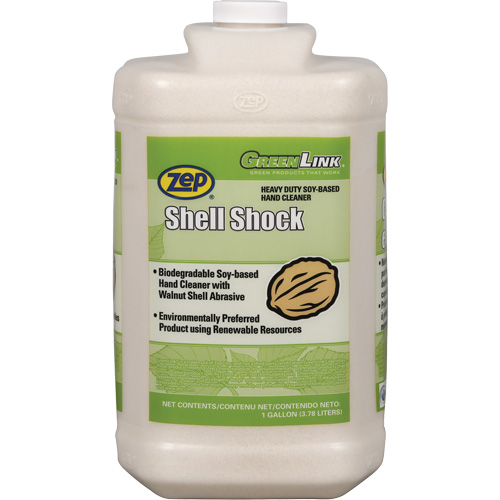 Shell Shock Heavy-Duty Hand Cleaner, Cream, 3.78 L, Jug, Scented D. Morneault & Fils