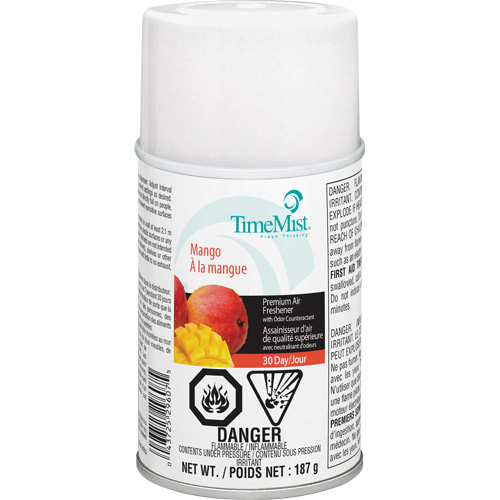 TimeMist&reg; Industrial Strength Air Freshener, Mango, Aerosol Can/Cartridge D. Morneault & Fils