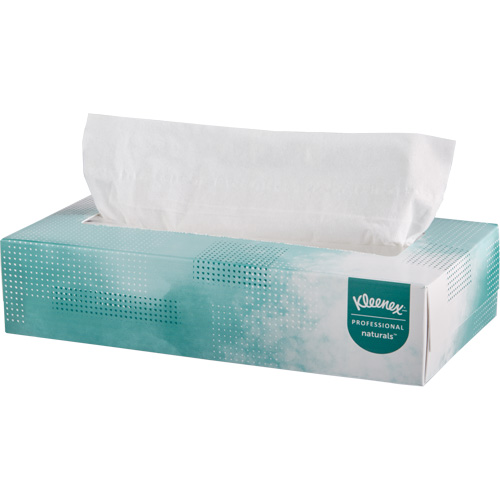 Papiers-mouchoirs Naturals de Kleenex, 2 pli, 8,4" lo x 8" la, 125 feuilles/boîte D. Morneault & Fils