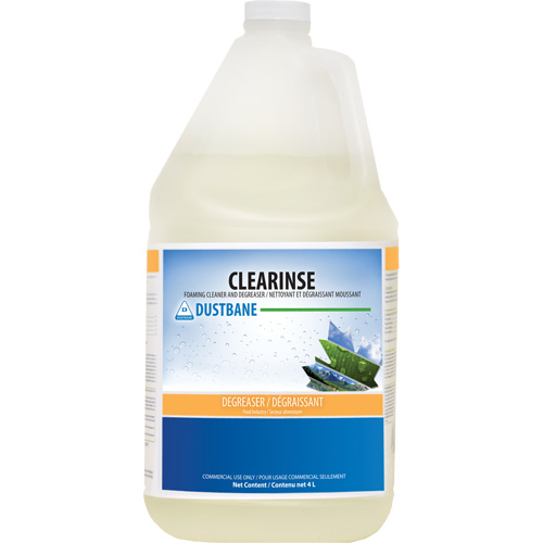 Nettoyant et d&eacute;graissant moussant Clearinse, 4 L, Cruche D. Morneault & Fils