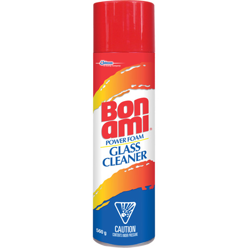 Bon Ami&reg; Power Foam Glass Cleaner, 560 g, Aerosol Can D. Morneault & Fils