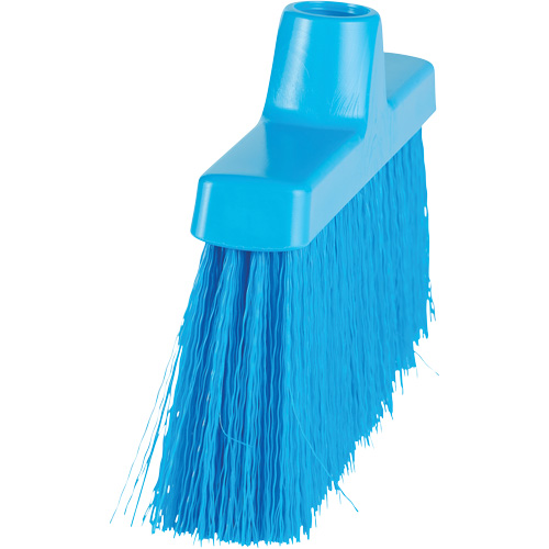 Balai oblique ColorCore, Crins Moyen, 10", Polypropyl&egrave;ne, Bleu D. Morneault & Fils