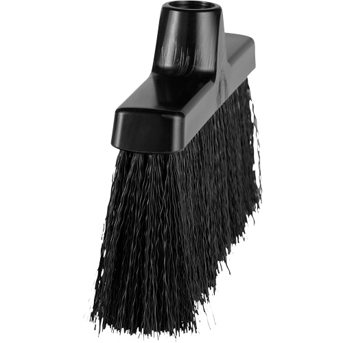 Balai oblique ColorCore, Crins Moyen, 10", Polypropyl&egrave;ne, Noir D. Morneault & Fils