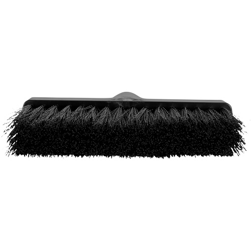 Balai oblique ColorCore, Crins Moyen, 10", Polypropyl&egrave;ne, Noir D. Morneault & Fils
