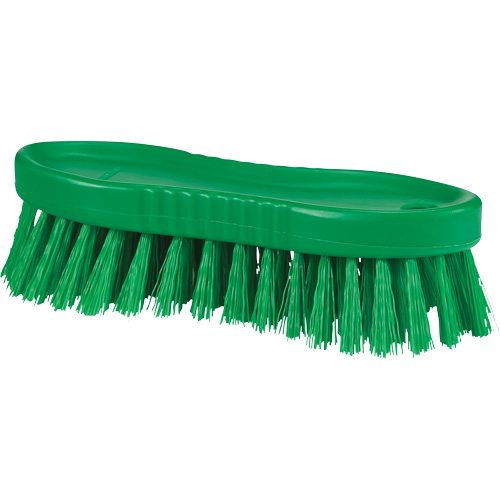 Brosse &agrave; main ColorCore, Soies Ferme, Longueur de 6", Vert D. Morneault & Fils