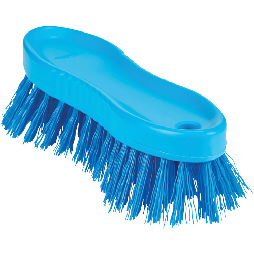 Brosse &agrave; main ColorCore, Soies Ferme, Longueur de 6", Bleu D. Morneault & Fils