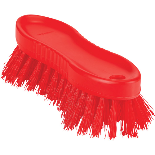 ColorCore Hand Brush, Stiff Bristles, 6" Long, Red D. Morneault & Fils