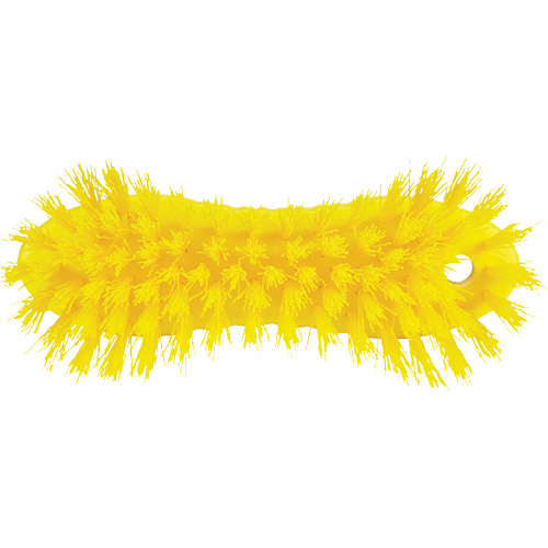 ColorCore Hand Brush, Stiff Bristles, 6" Long, Yellow D. Morneault & Fils