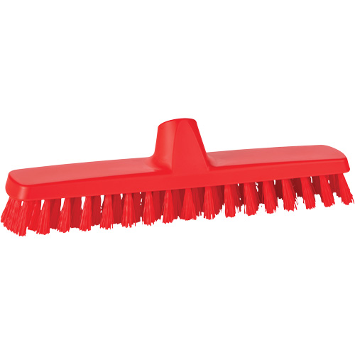 Brosse &agrave; r&eacute;curer ColorCore pour murs, Soies Ferme, Longueur de 12", Rouge D. Morneault & Fils