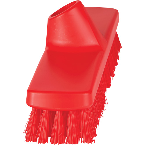 Brosse &agrave; r&eacute;curer ColorCore pour murs, Soies Ferme, Longueur de 12", Rouge D. Morneault & Fils