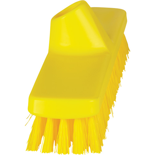 Brosse &agrave; r&eacute;curer ColorCore pour murs, Soies Ferme, Longueur de 12", Jaune D. Morneault & Fils