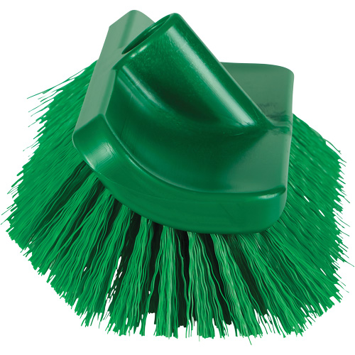 Brosse &agrave; angle double ColorCore pour surfaces hautes et basses, Soies Ferme, Longueur de 10", Vert D. Morneault & Fils