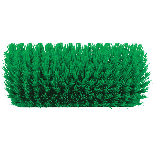 Brosse &agrave; angle double ColorCore pour surfaces hautes et basses, Soies Ferme, Longueur de 10", Vert D. Morneault & Fils