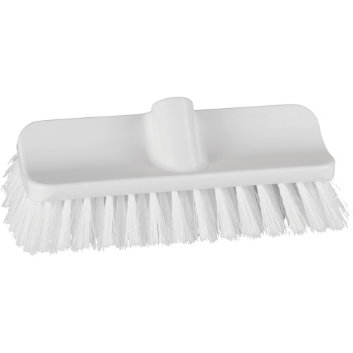 Brosse &agrave; angle double ColorCore pour surfaces hautes et basses, Soies Ferme, Longueur de 10", Blanc D. Morneault & Fils