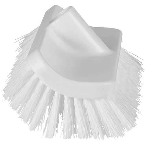 Brosse &agrave; angle double ColorCore pour surfaces hautes et basses, Soies Ferme, Longueur de 10", Blanc D. Morneault & Fils