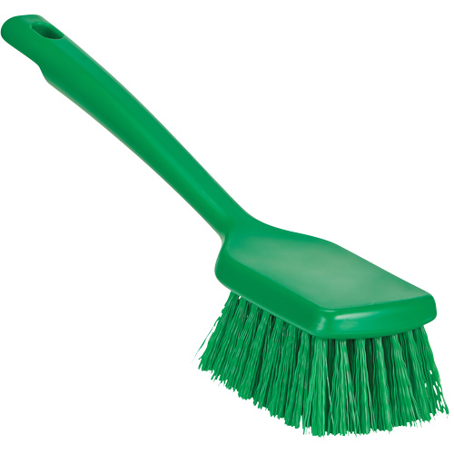 Brosse &agrave; manche court ColorCore, Soies Ferme, Longueur de 12", Vert D. Morneault & Fils