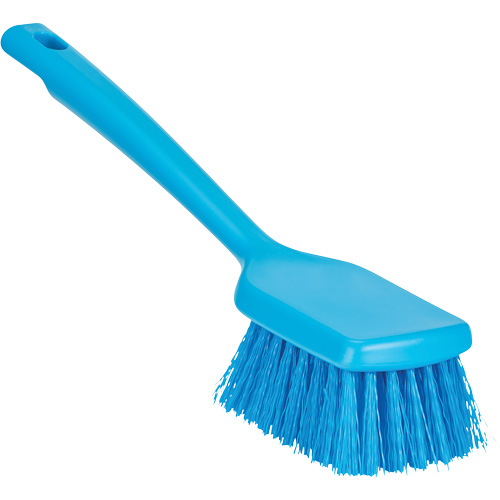 Brosse &agrave; manche court ColorCore, Soies Ferme, Longueur de 12", Bleu D. Morneault & Fils