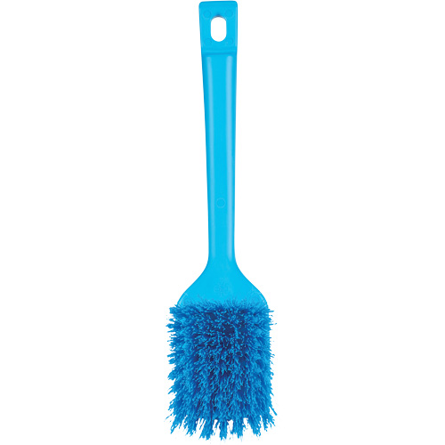Brosse &agrave; manche court ColorCore, Soies Ferme, Longueur de 12", Bleu D. Morneault & Fils