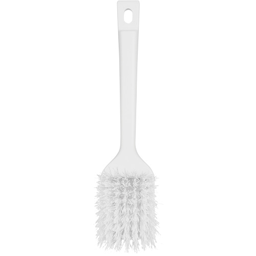ColorCore Short Handle Brush, Stiff Bristles, 12" Long, White D. Morneault & Fils