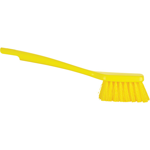Brosse &agrave; manche court ColorCore, Soies Ferme, Longueur de 12", Jaune D. Morneault & Fils